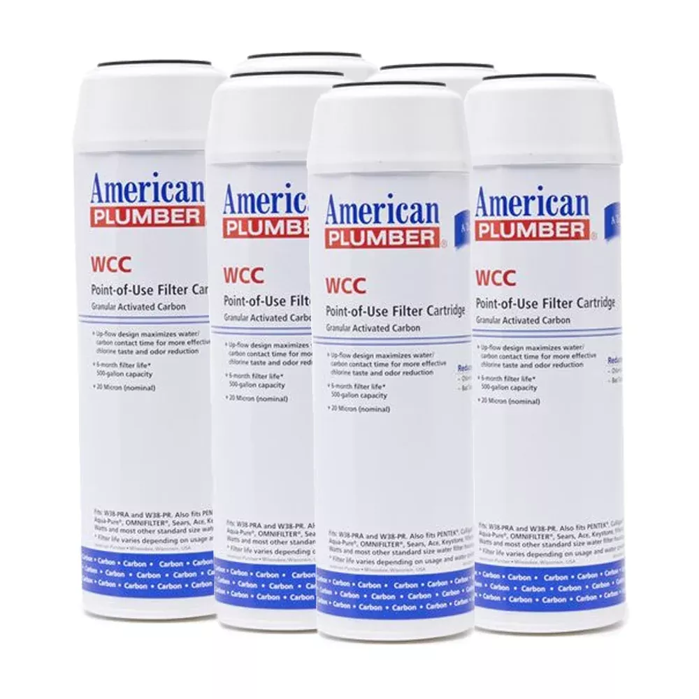 American Plumber WCC Undersink Filter Replacement Cartridge - 6 pack (AMERICAN-PLUMBER-WCC)