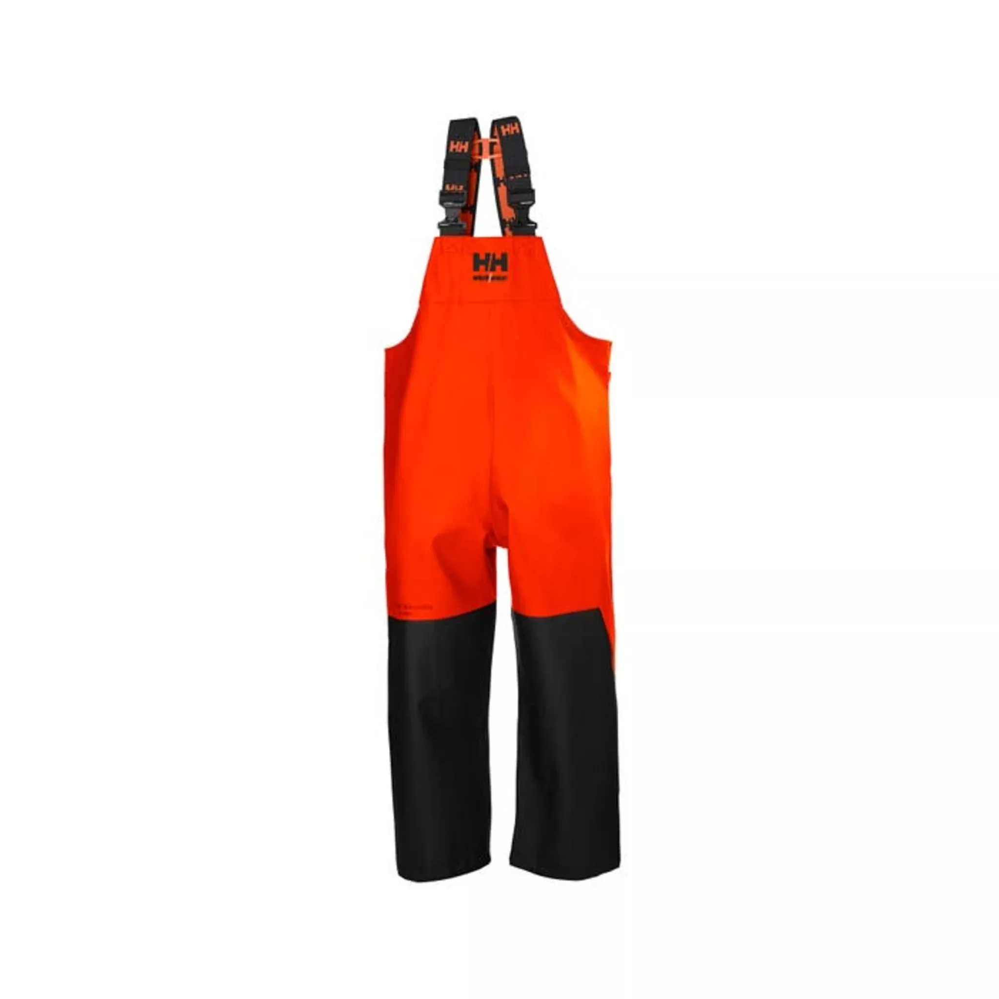 Helly Hansen Men's Fishing Rain Bib Work Pants 70583 - Storm PVC, Waterproof, Stretch, Adjustable Suspenders, Commercial Use, Durable All-Weather Protection | Sizes XS-4XL