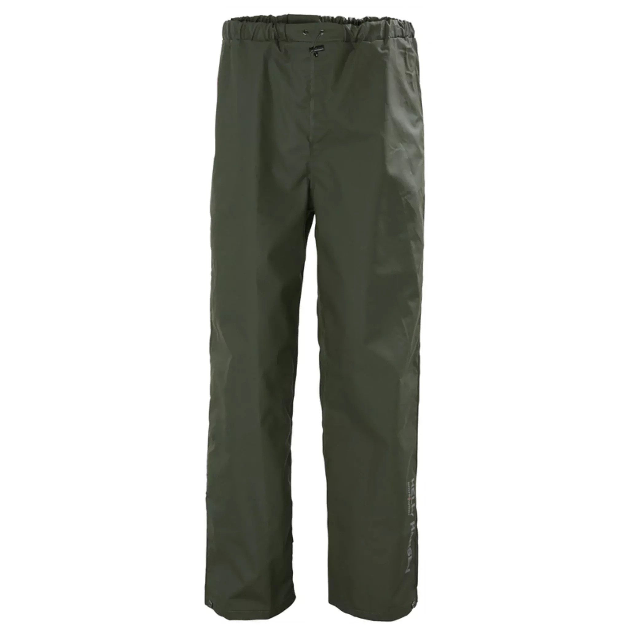 Helly Hansen Men's Rain Work Pants 70429 Mandal - PVC Coated Poly, Waterproof, Durable, Pull-On, Adjustable Waist, Micro-Welded Seams, Fishing, Construction | Sizes S-4XL